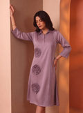 Lilac Rosette Reverie Dress