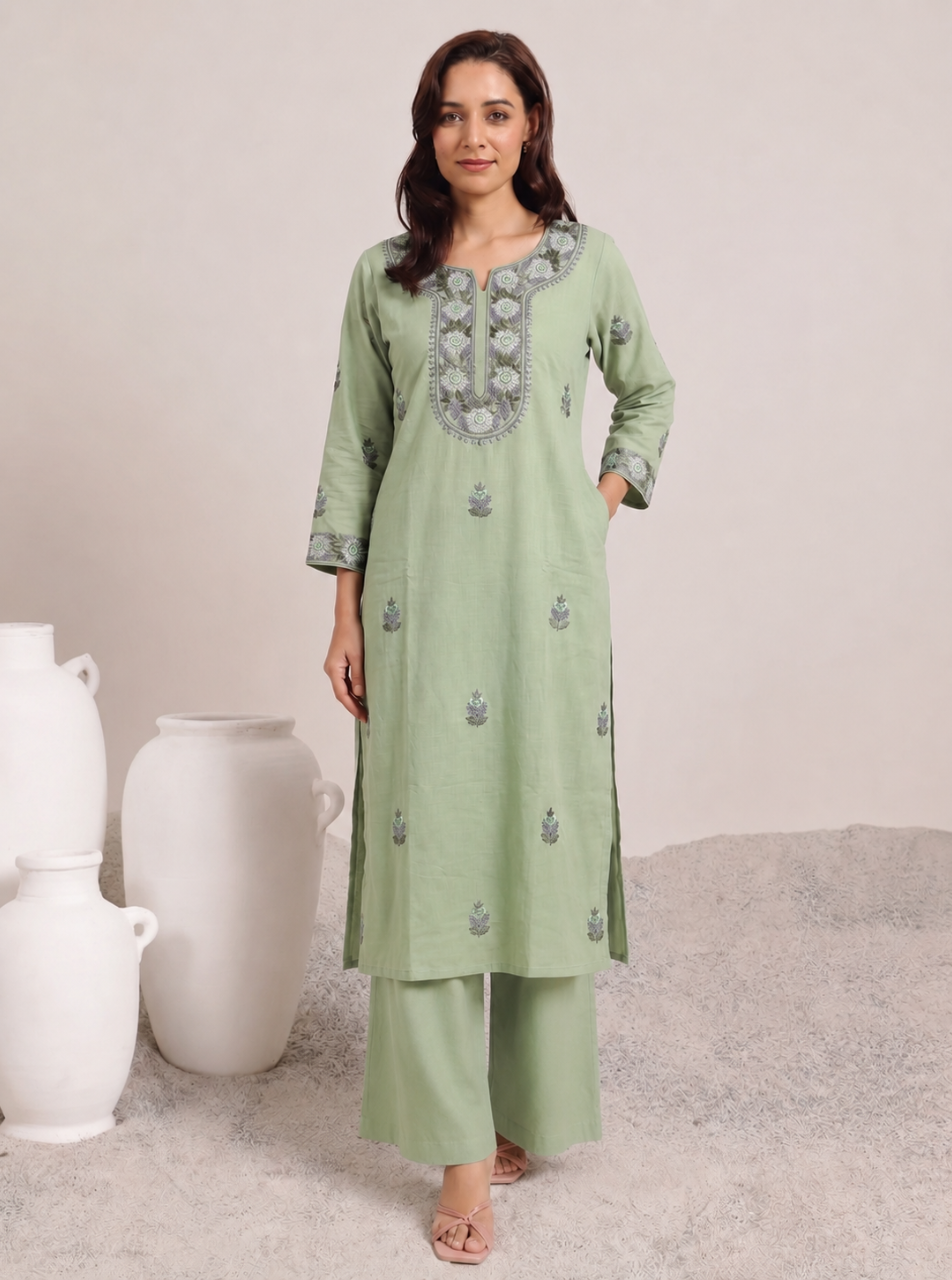 Sage Garden Kurti Set