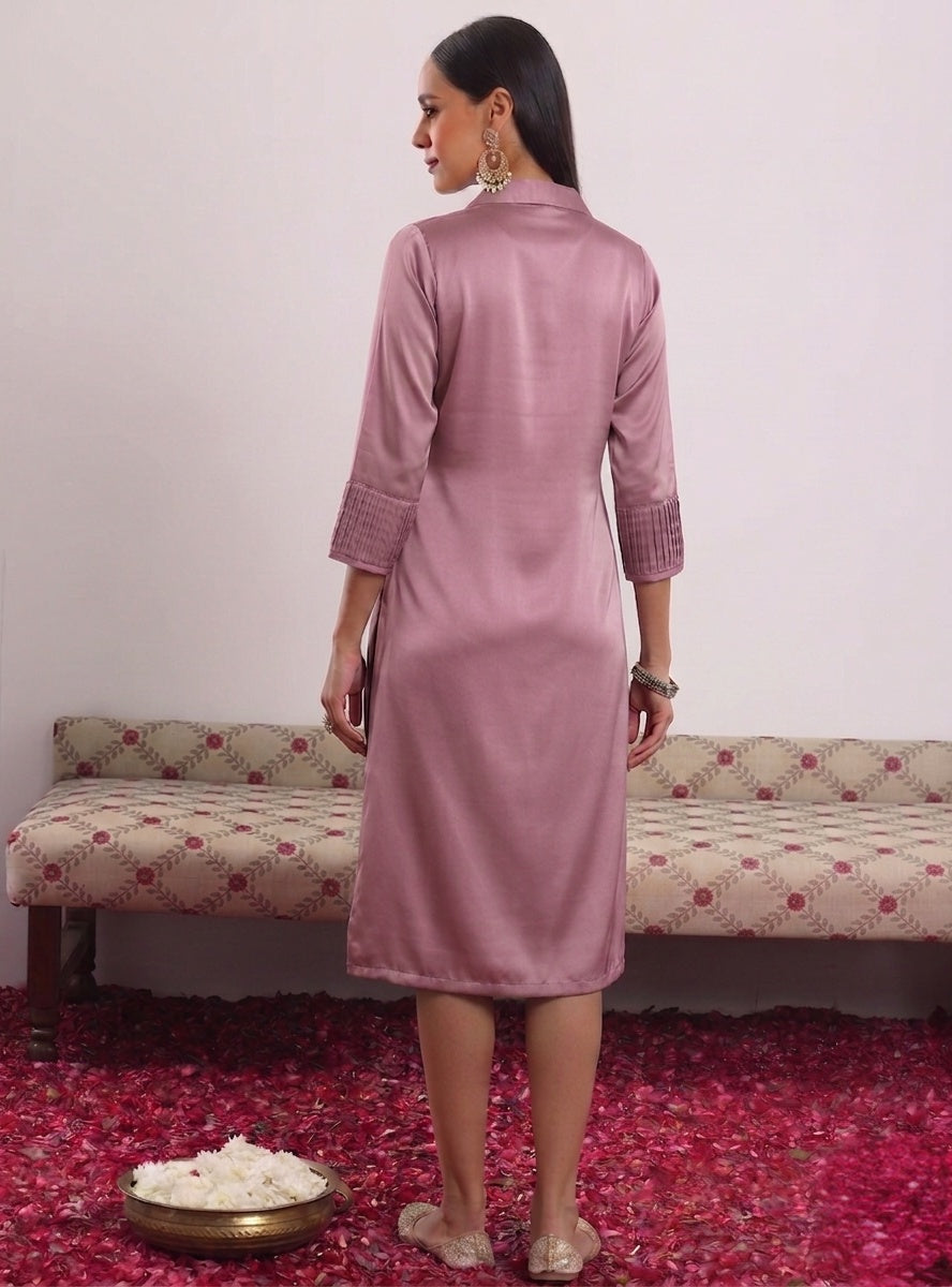 Rosewood Rosette Reverie Dress