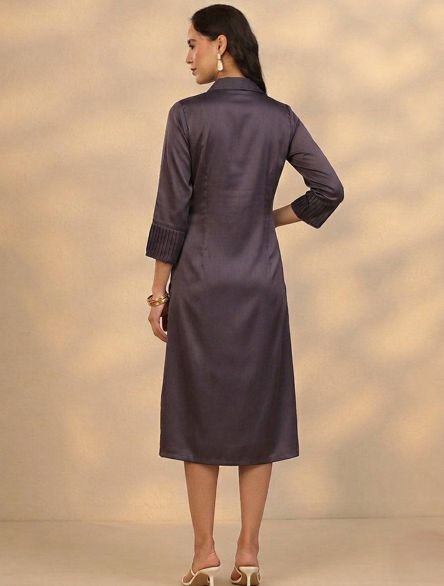 Espresso Rosette Reverie Dress