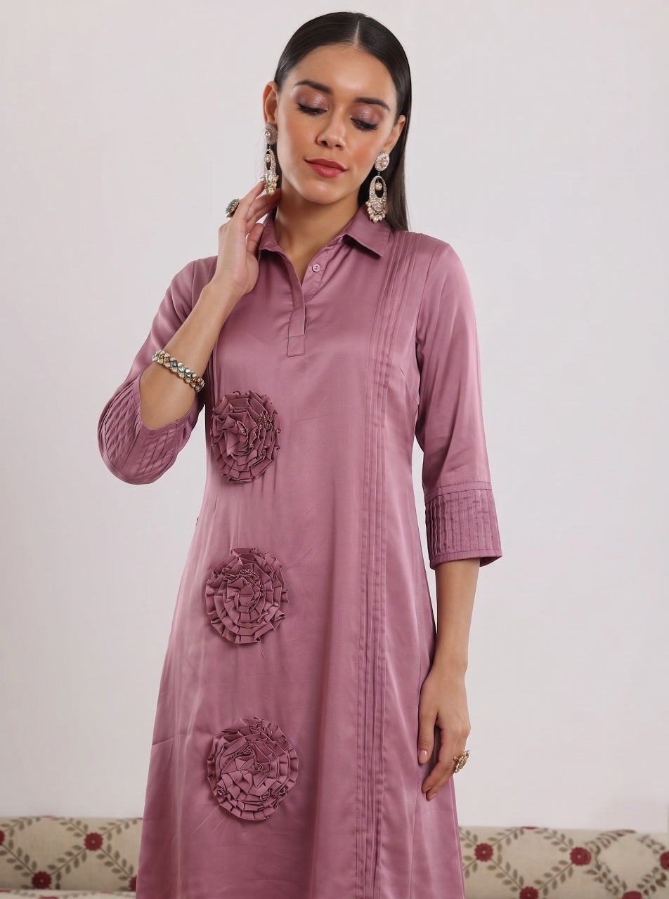 Rosewood Rosette Reverie Dress