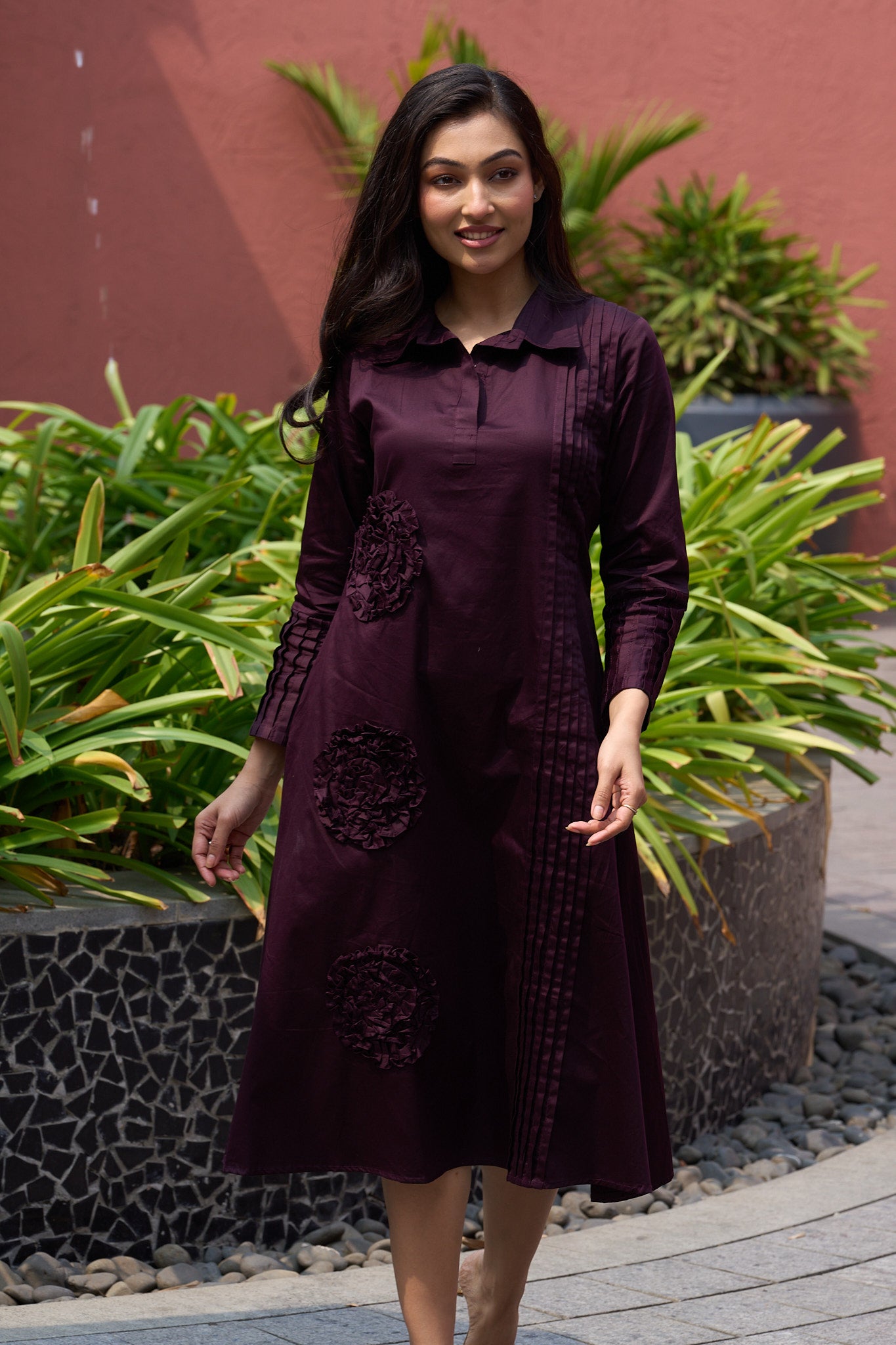 Three Flower Dress