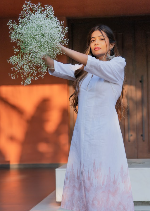 Soft Petal Dress