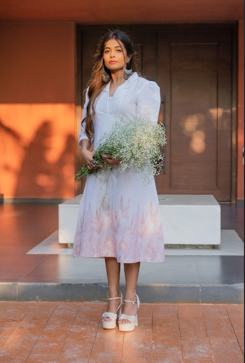 Soft Petal Dress